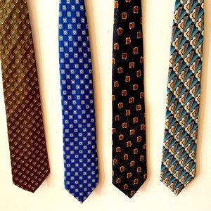 Ermenegildo Zegna Silk Tie Made in Italy one for $19 multiple choice